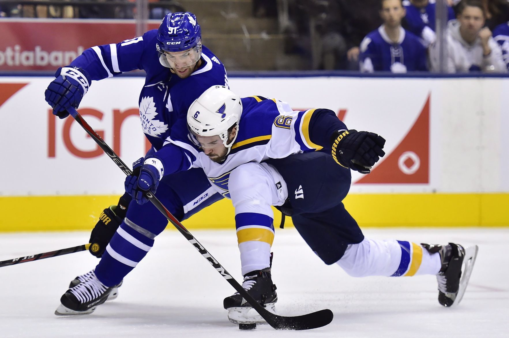 Blues Maple Leafs Hockey